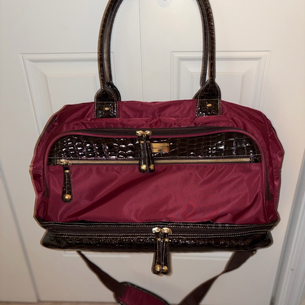 Samantha Brown Drop-Bottom Travel Tote